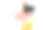 特写镜头。年轻时尚的女孩在前卫风格的服装在白色背景的背影。生动的风格，美丽，酷儿，怪胎，时尚概念。图片下载