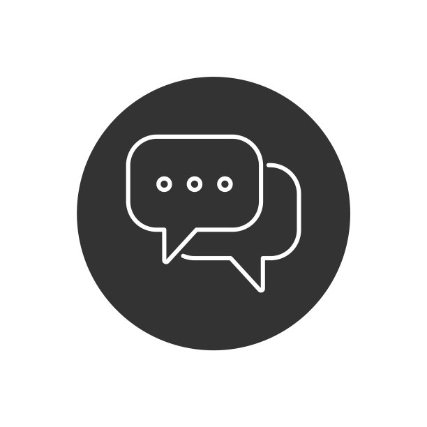 聊天消息相关线路图标图片下载