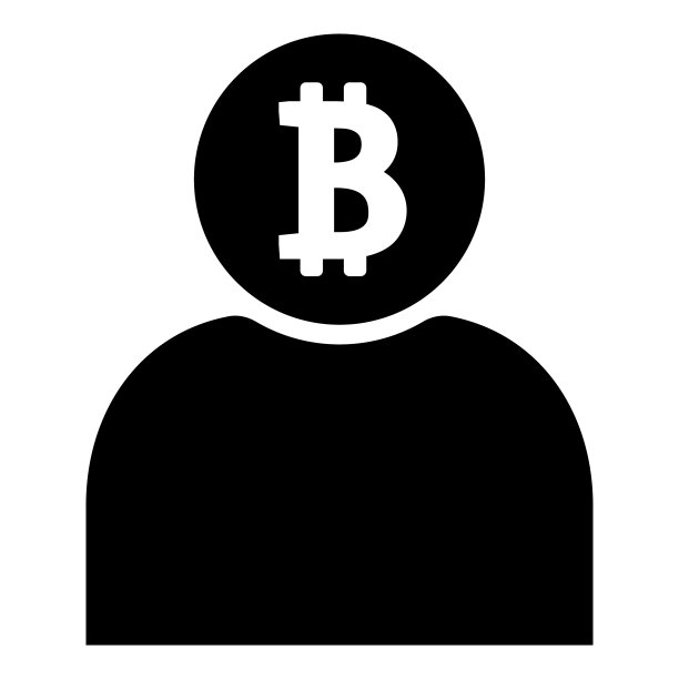比特币平面图标孤立在白色背景图片下载