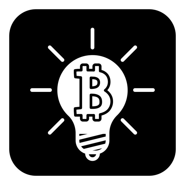 白色背景上的比特币扁平图标图片下载