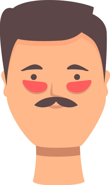 男子眼罩图标卡通面具图片下载