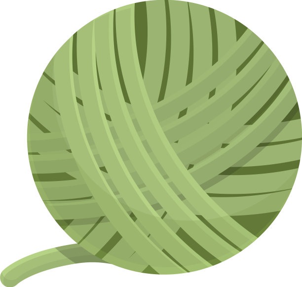 棉花球图标卡通宠物玩具图片下载