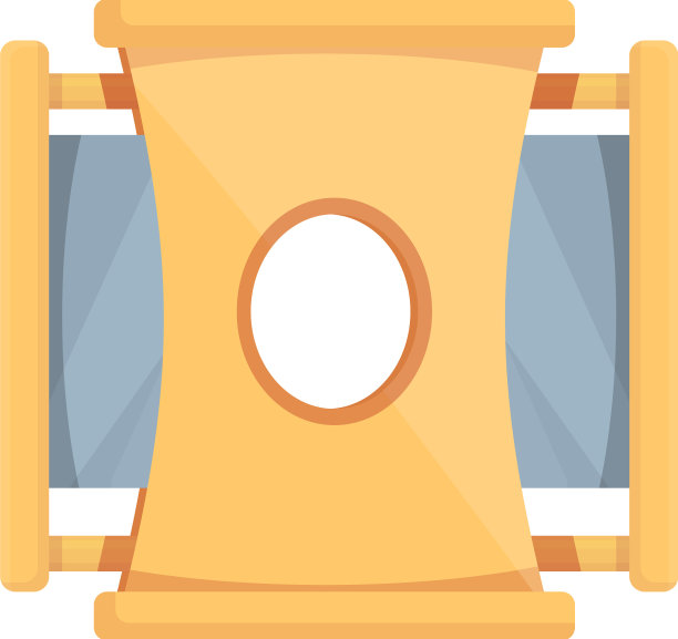 雪茄黄金切割图标卡通香烟图片下载