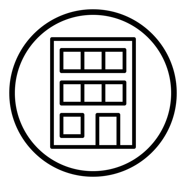 白色隔离的圆形和球体扁平图标图片下载