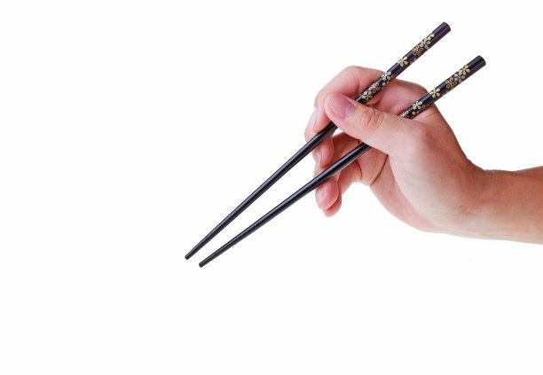 手持筷子的男子图片下载