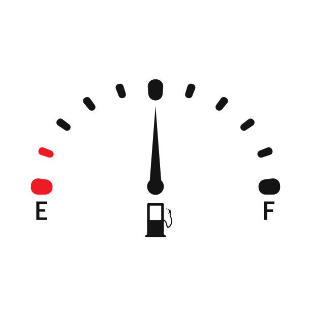 燃料箭头。中间的燃料箭。矢量插图。股票的形象。图片下载