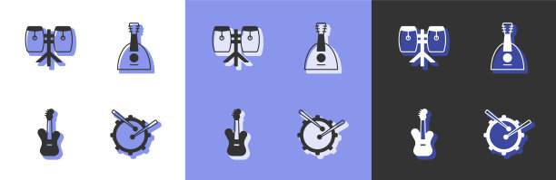 定鼓用鼓棒，康加鼓电图片下载