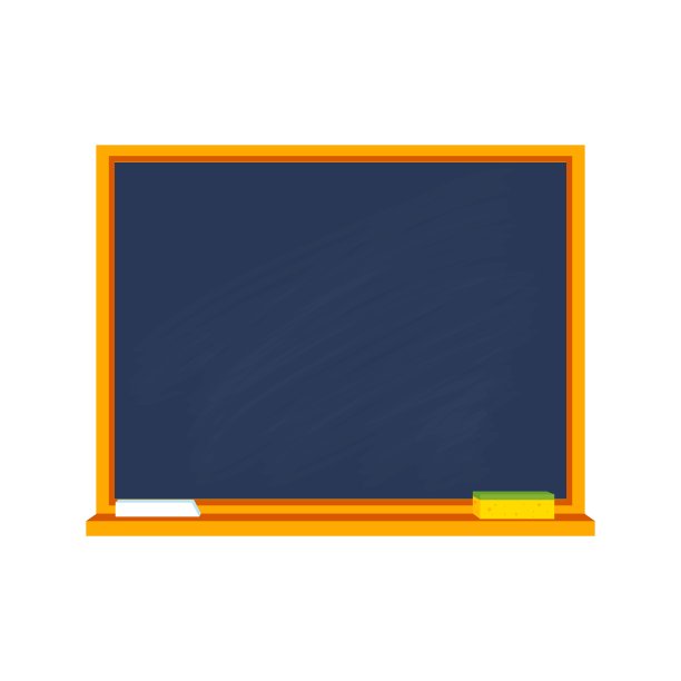 白底木框黑板，白底木框黑板。空黑板报教室或餐厅的菜单图片下载