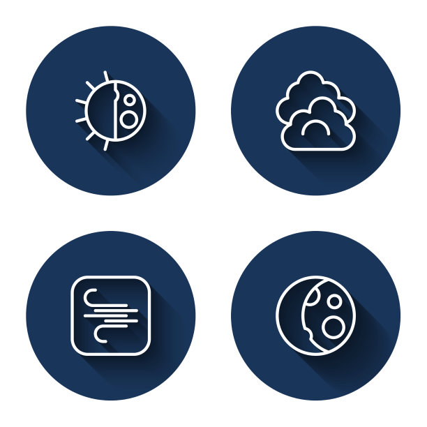 定线日夜轮回云风月图片下载