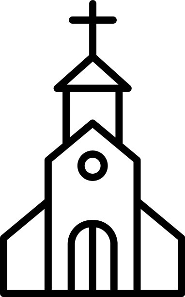 教堂的图标图片下载