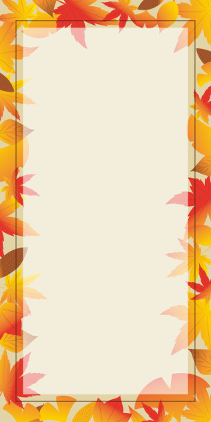 网页横幅设计与秋天的形象。图片下载