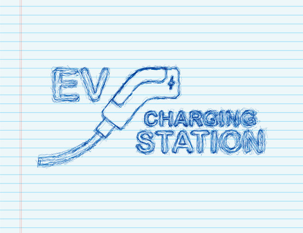 电动汽车空车充电快图片下载