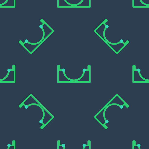 滑板公园图标孤立无缝图案上图片下载