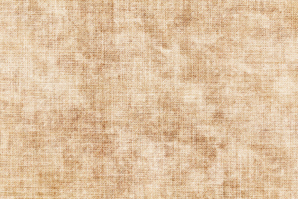 天然棕色亚麻纹理背景或垃圾帆布布抽象图片下载