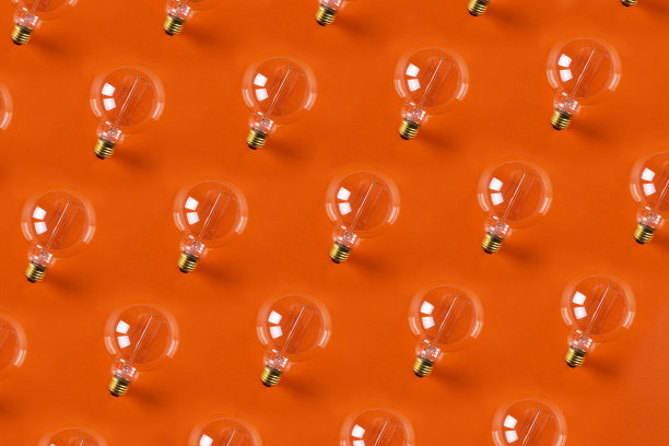 灯泡的背景。图片下载