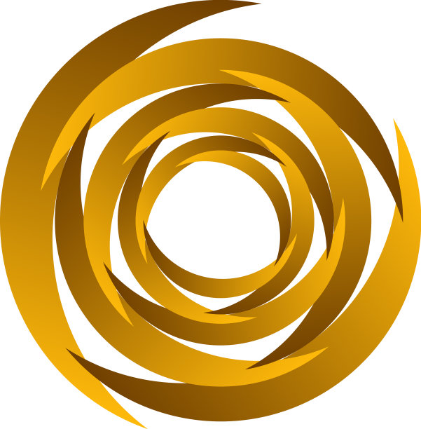 旋涡旋涡旋转分段圆图片下载