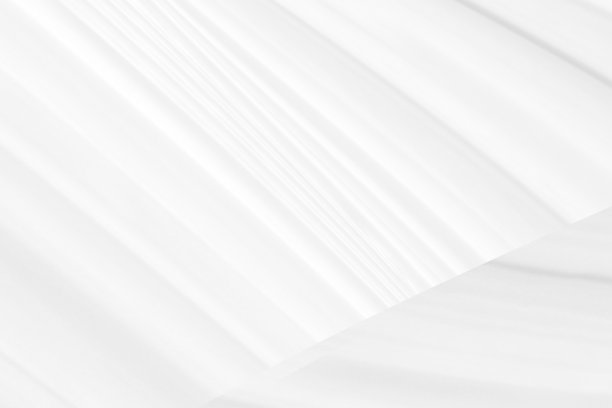 干净编织美丽柔软的织物抽象光滑曲线形状装饰时尚纺织品银白色背景图片下载