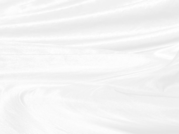 优雅柔软的面料白色抽象流畅的曲线造型装饰时尚的纺织品背景图片下载
