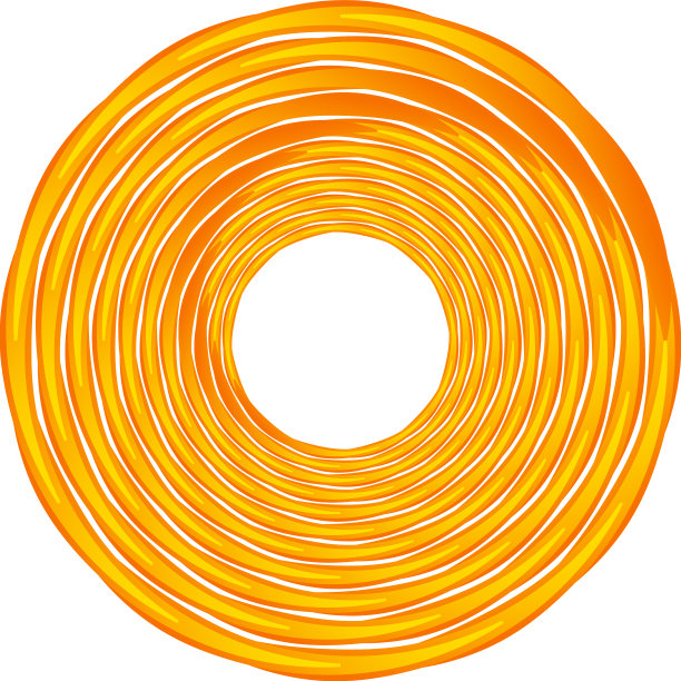 抽象几何圆环设计元素图片下载