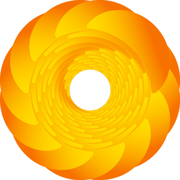 抽象几何圆环设计元素图片下载