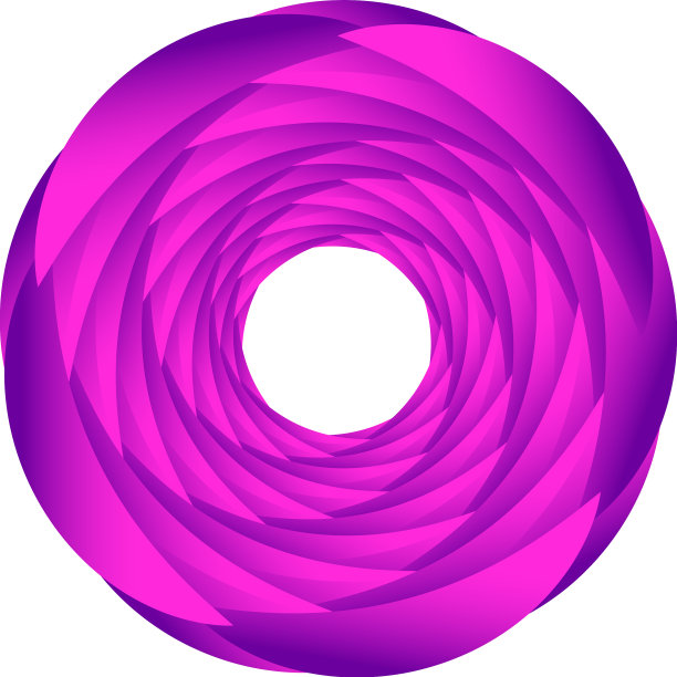 抽象几何圆环设计元素图片下载