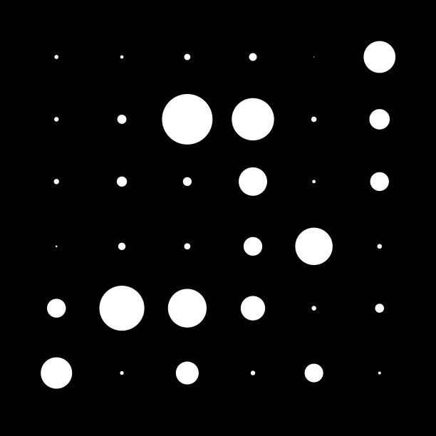 随机点圈半色调图案点画图片下载