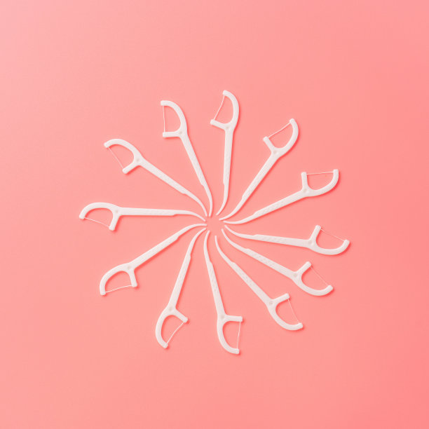 牙线是背景材料的完美选择。图片下载