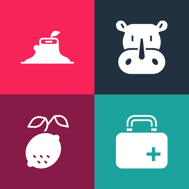 放上急救箱柠檬犀牛和图片下载