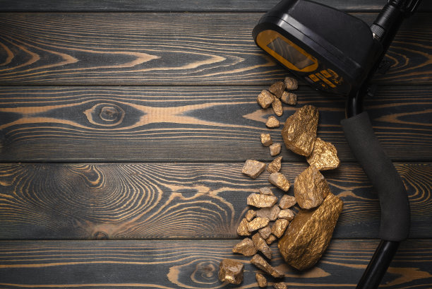 金属探测器。图片下载