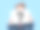 三维插图微笑商人鲍勃持有和显示旗帜卡的问号标志符号。蓝色背景上的3D渲染。图片下载