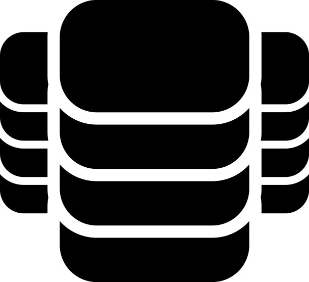 数据中心硬盘驱动器webhosting图标图片下载