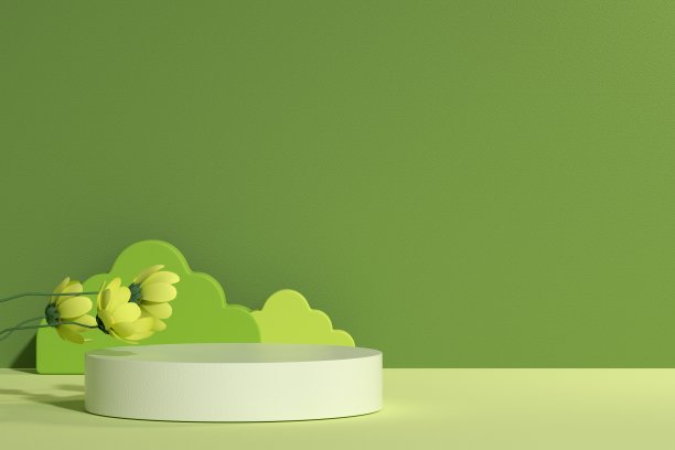 3D渲染的虚拟产品展示背景图片下载