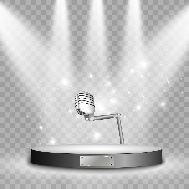 麦克风。矢量插图。图片下载