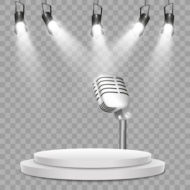 麦克风。矢量插图。图片下载