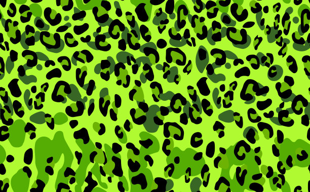 抽象现代豹无缝图案。动物的背景。颜色装饰矢量库存插图印刷，卡片，明信片，织物，纺织品。风格化皮肤的现代装饰图片下载