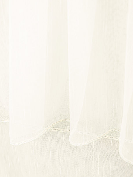 薄纱窗帘有白色和黄色的质感图片下载