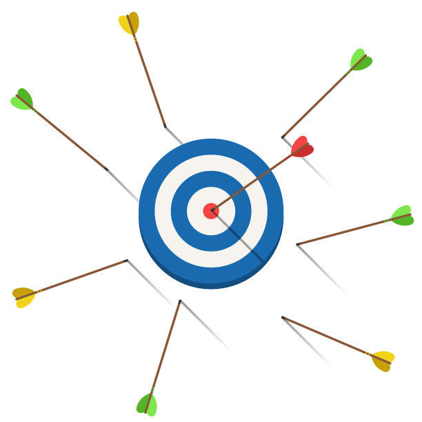 很多箭都没射中靶子，而且只有图片下载