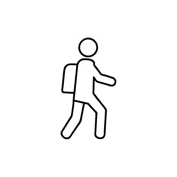 男生书包上学偶像元素的图片下载