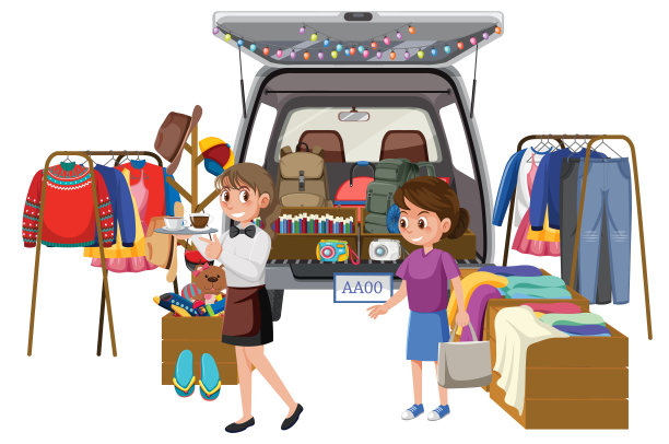 女人在庭院甩卖图片下载