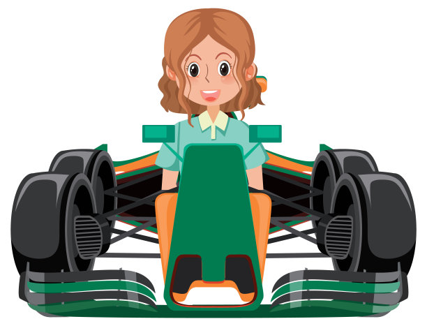 一个开一级方程式赛车的人图片下载