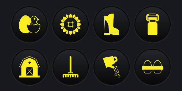 为奶园设置农家罐头容器图片下载