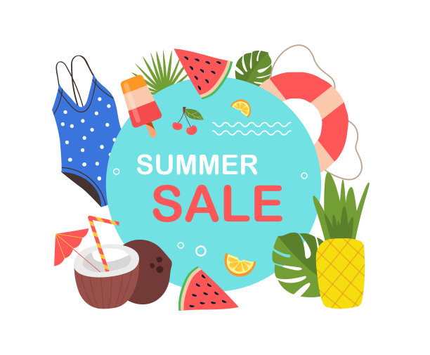 夏季销售的概念图片下载