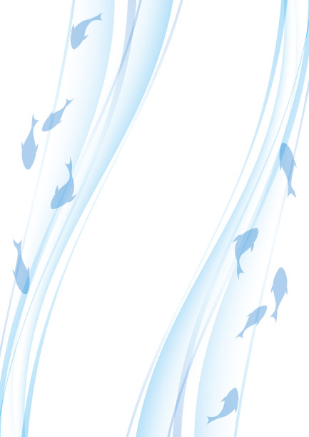 鱼的影子和流水的背景图片下载