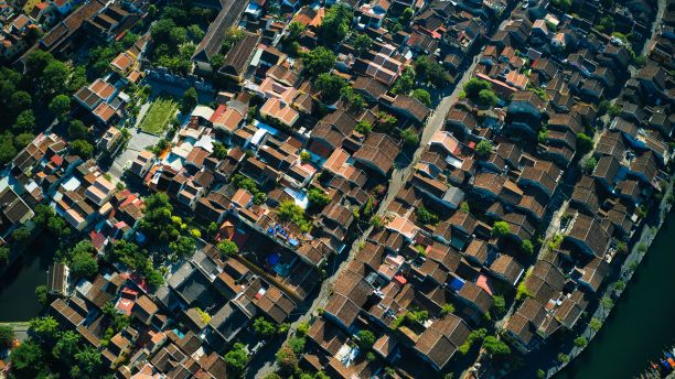 从上面看会安古镇图片下载