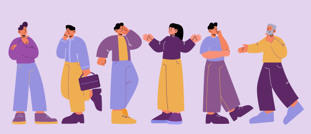 沉思的人思考问题或问题图片下载