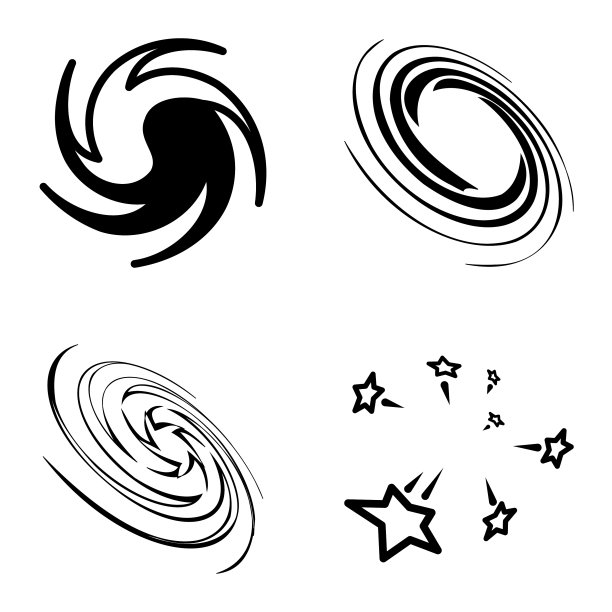 Stars2平面图标被隔离在白色背景上图片下载