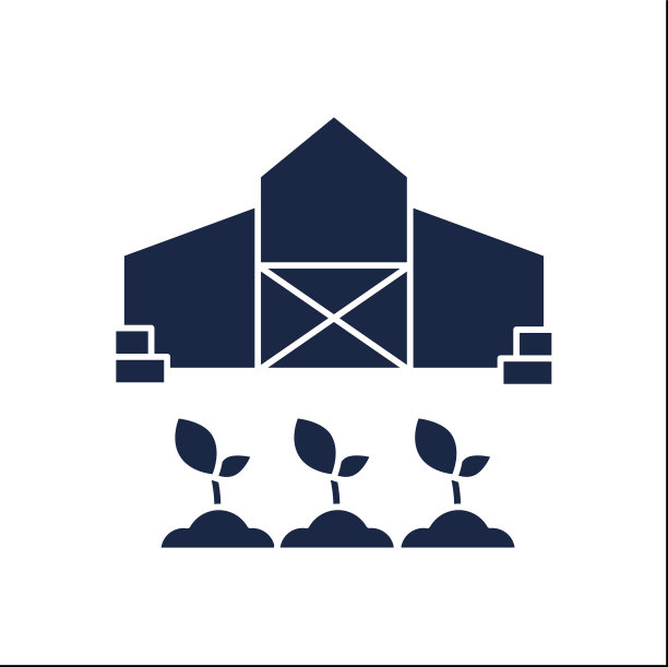 谷仓字形图标图片下载