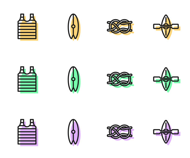 设置线航海绳结条纹水手t图片下载