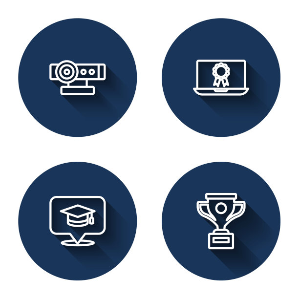 定线网摄像头在线教育文凭图片下载