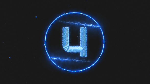 4 .蓝色的圆圈图片下载